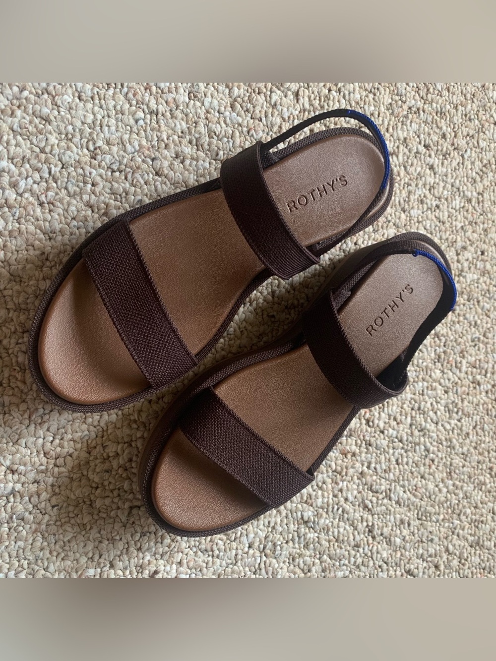 NEW In Box: Rothy’s The Lightweight Wedge Sandal Size 9.5